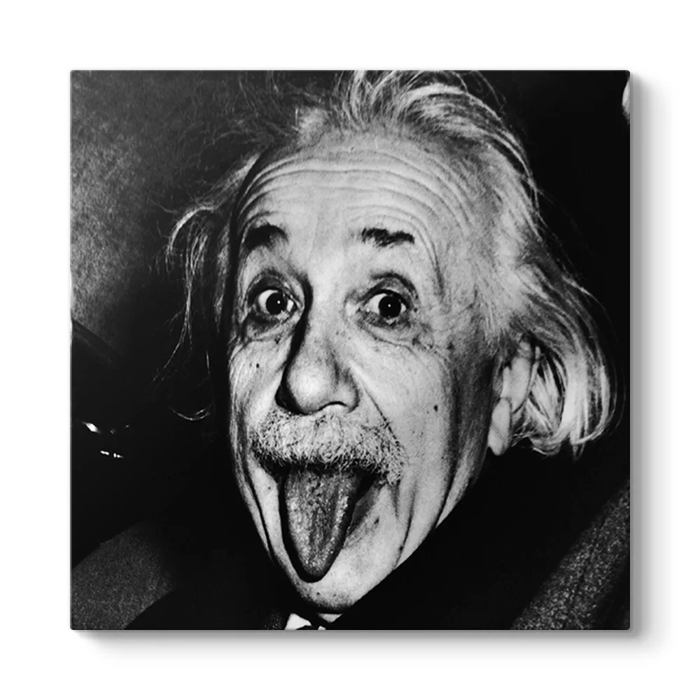 Albert Einstein Tablosu - Model 3